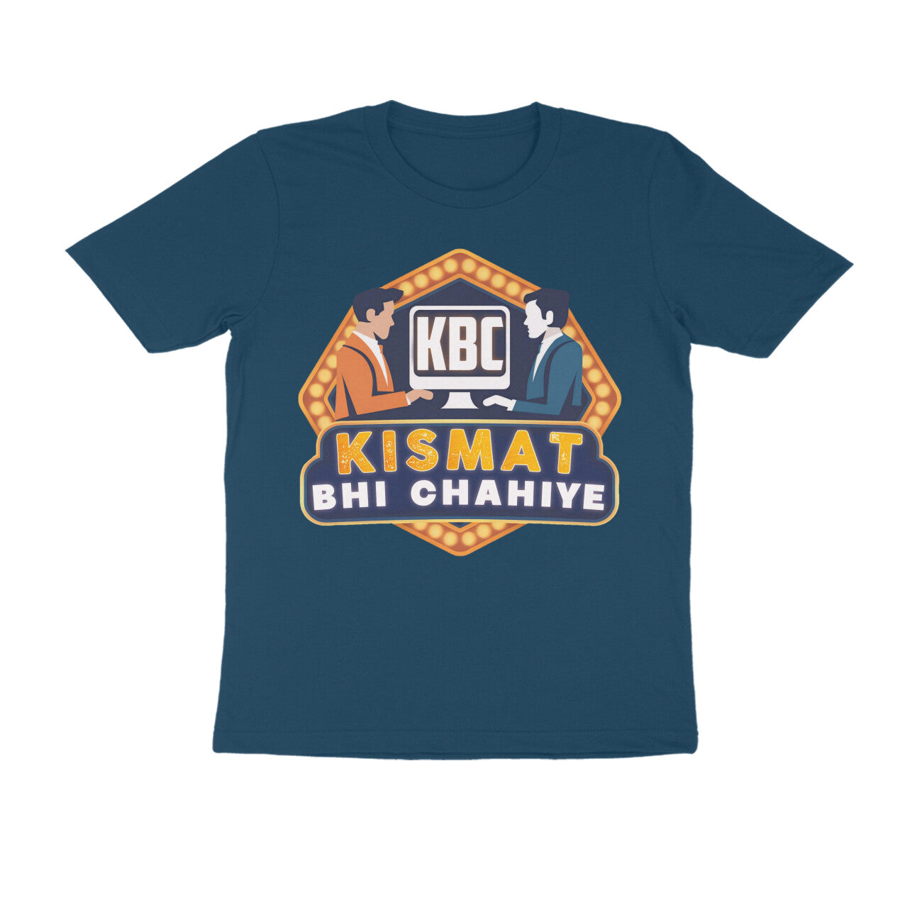 Mens Tshirt with Kaun Banega Crorepati KBC funny design