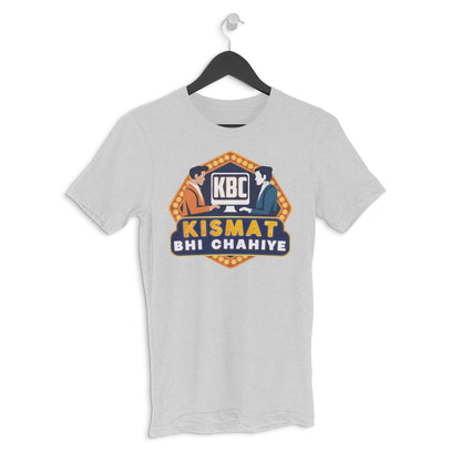 Mens Tshirt with Kaun Banega Crorepati KBC funny design